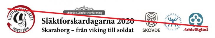 Inställda Släktforskardagar